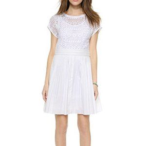 ✨MADEWELL Geo Lace Eyelet Dress